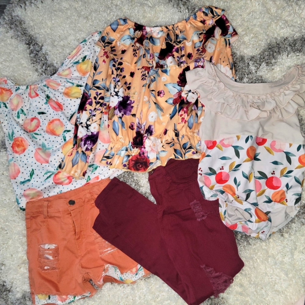 Girls size 6 Bundle matching set